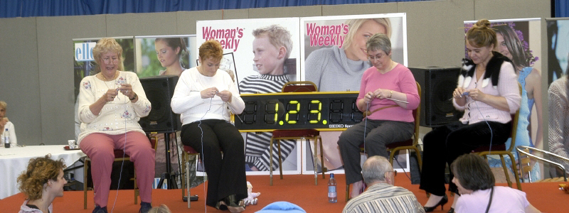 Concorso di speed knitting