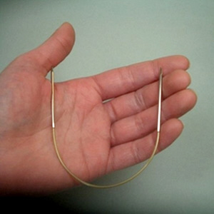 Le dimensioni reali di un ferro di questo tipo