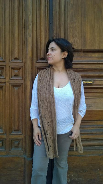 La stola La cruna dell'ago di Maria Modeo