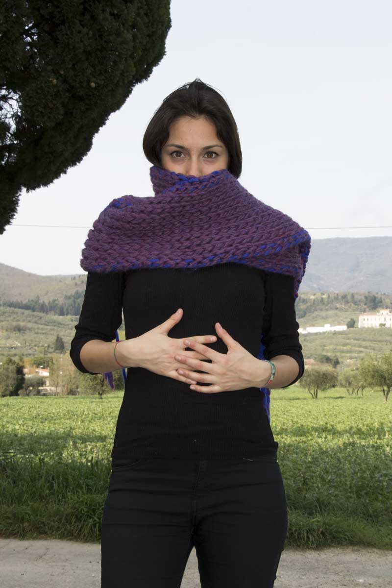 Super sciarpa Binario con Elisa di Borgo de' Pazzi