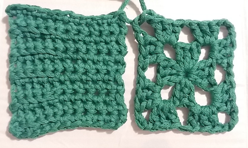 Campioni all'uncinetto eseguiti con il cotone Bio Sesia 3 Campioni all'uncinetto eseguiti con il cotone Bio Sesia 3