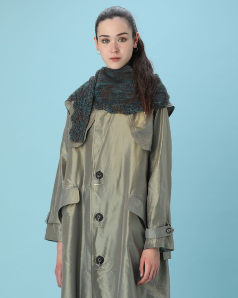 Questo scialle è stato realizzato con Dahù Fancy di Sesia