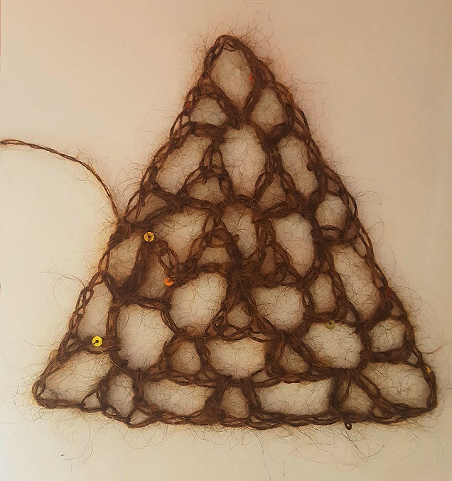 Bluebell di Sesia è un misto mohair e seta con paillettes