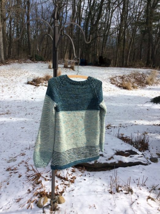 Seamless Raglan Sweater Elizabeth Zimmermann