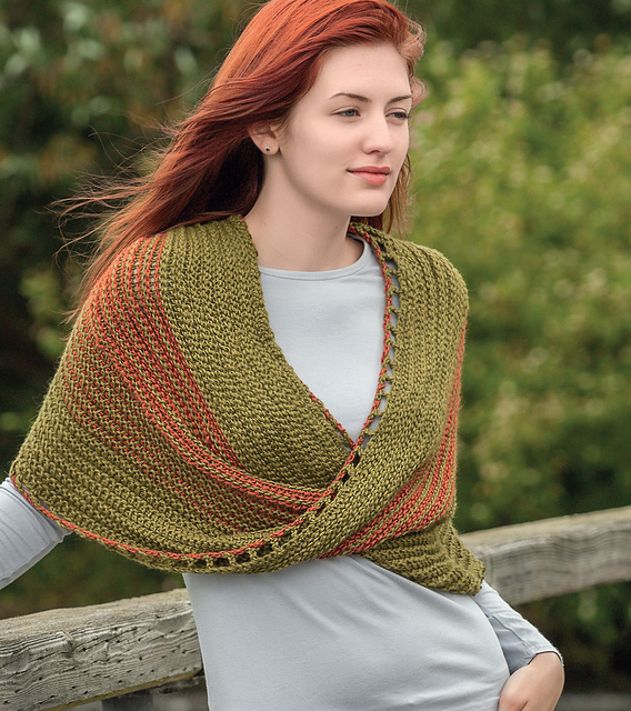 Tremolo with a Twist Sheryl Thies uncinetto tunisino in tondo