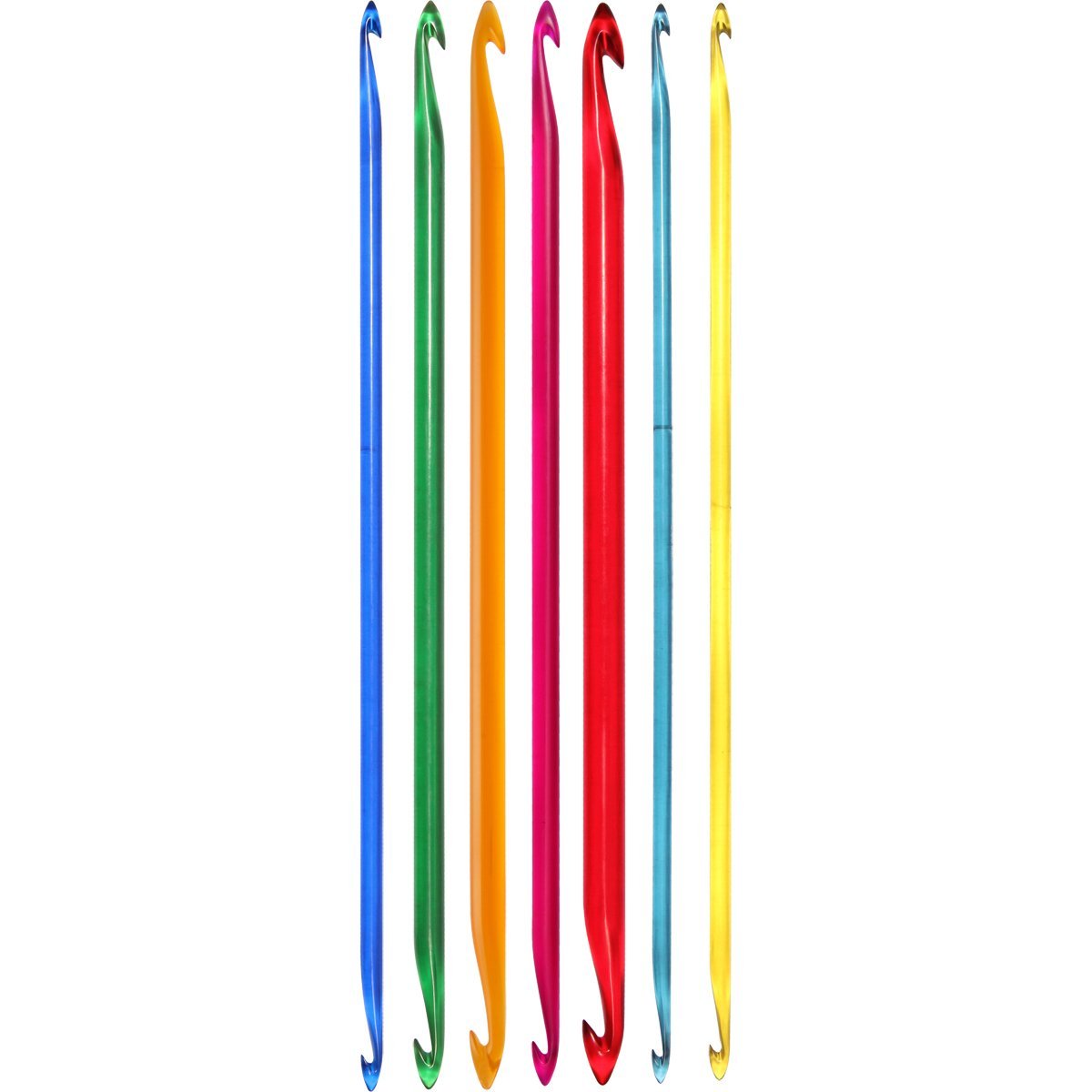 Trendz uncinetti doppia punta tunisino in tondo