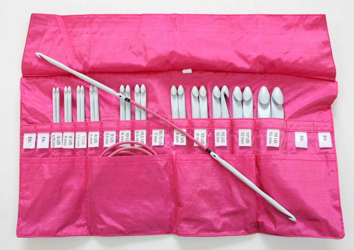 Uncinetto tunisino doppia punta Denise