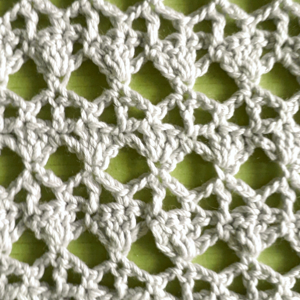 Tencel-Cotton di Katia lavoato all'uncinetto