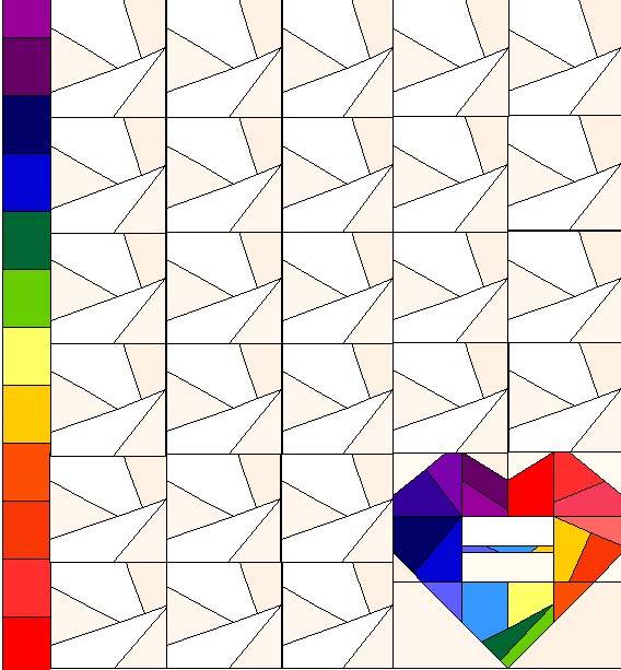 Il progetto di Dire fare quiltare #lovewins