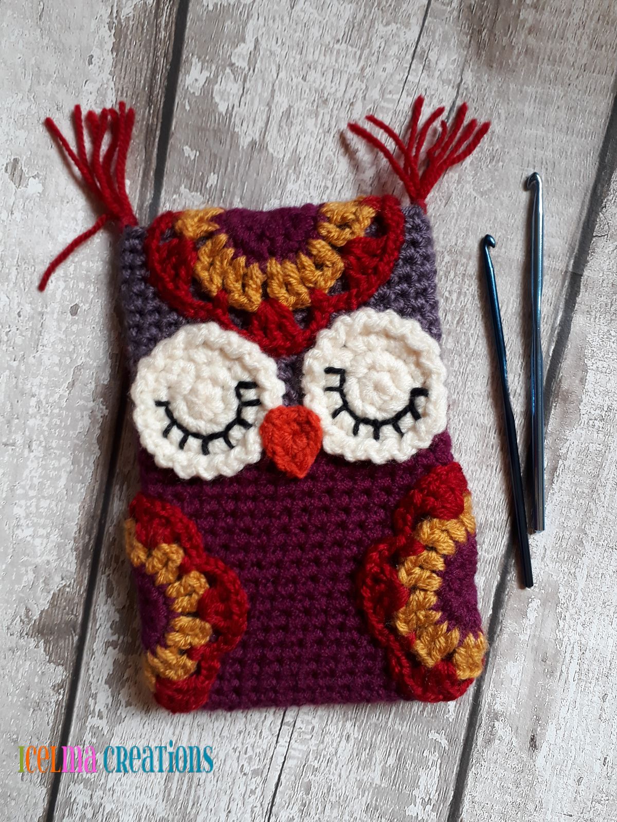 Olivia Owl Kindle Cosy Jacqui Whiteley custodie per i vostri accessori elettronici