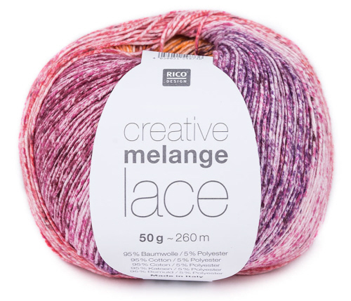 Gomitolo di Melange Lace di RIco Design