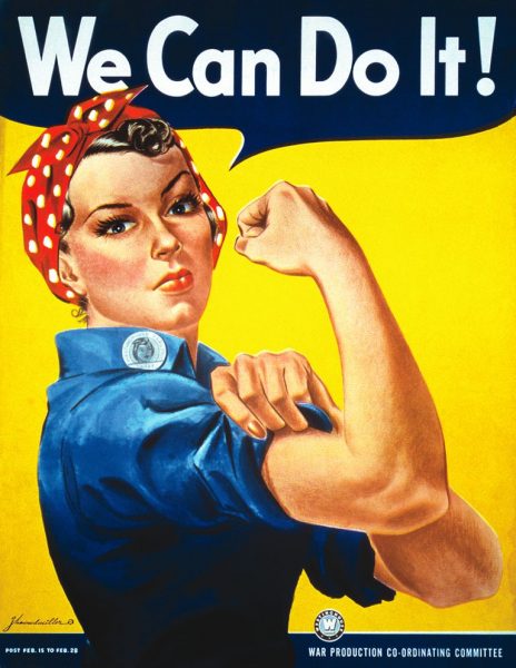 Rosie la rivettatrice, noi possiamo farcela!