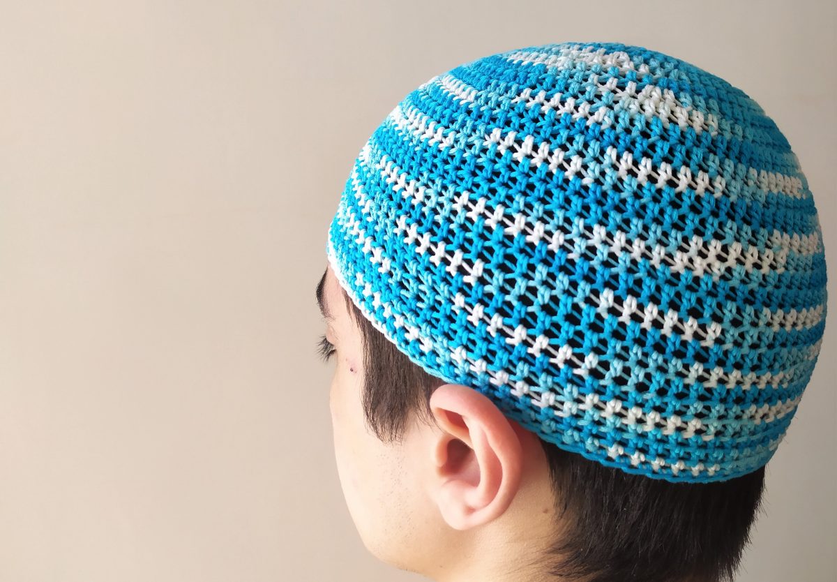 berretto all'uncinetto