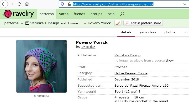 Link sottolineato all'interno di un browser