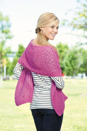 Hot Pink Lace Shawl Sharon Silverman ebook