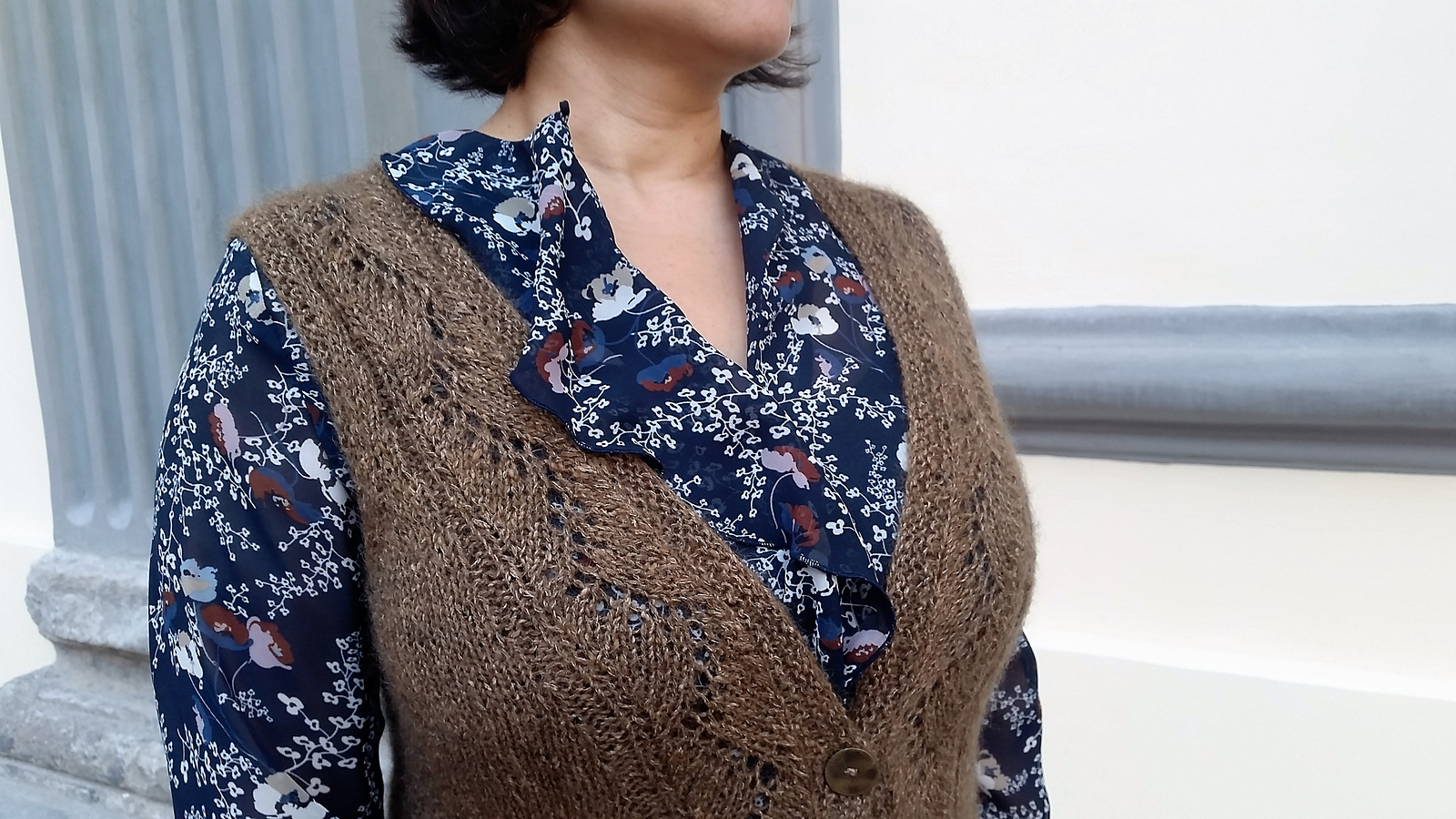 Modello a maglia di Maria Modeo