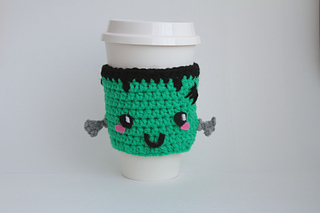 copritazza uncinetto frankenstein