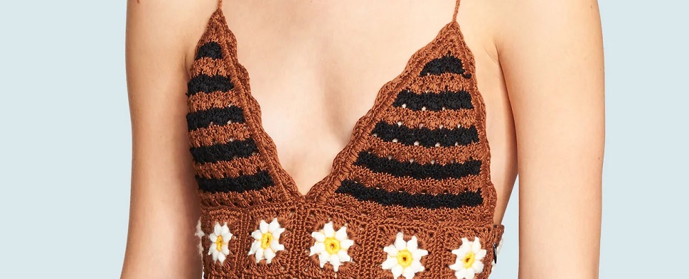 Abito uncinetto di Miu Miu