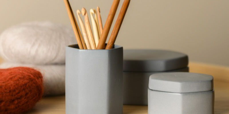 Vaso e ciotola in ceramica