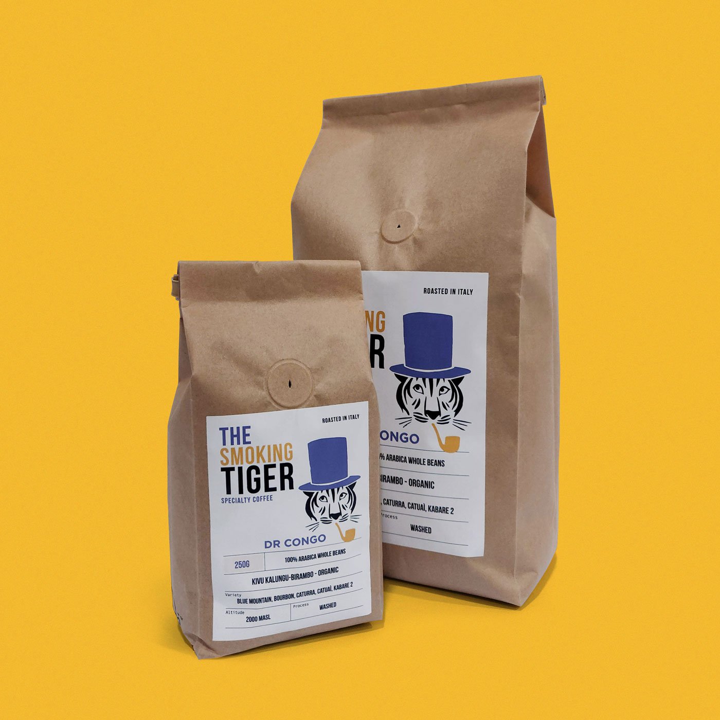 Confezioni del caffè Smoking Tiger