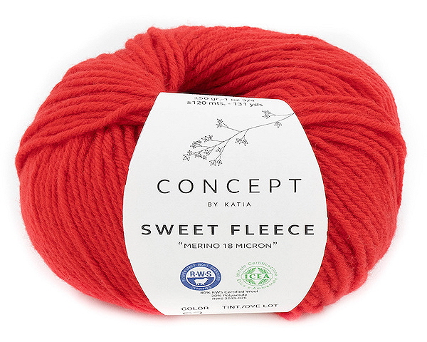 Sweet Fleece di Katia Concept Un gomitolo di Sweet Fleece di Katia Concept