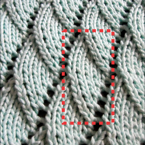 Motivo traforato su 10 ferri