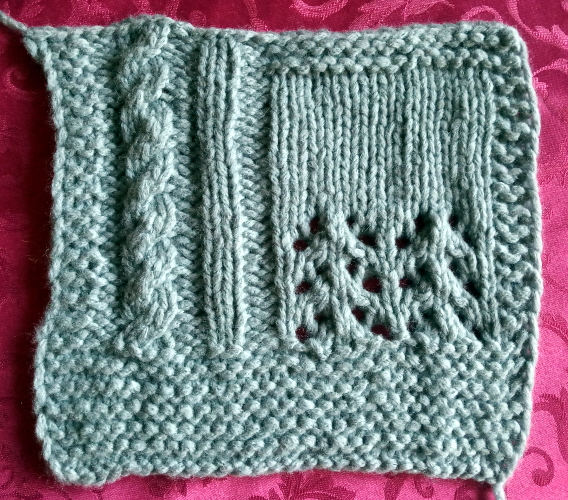 Campione lavorato con Aria di Rowan