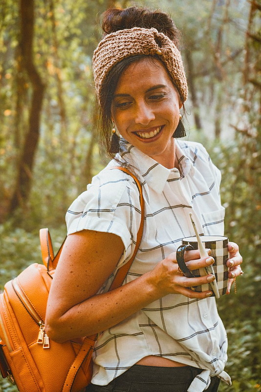 Tunisian Honeycomb Earwarmer Headband Briana K Designs fasce