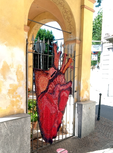 Cuore a uncinetto free form