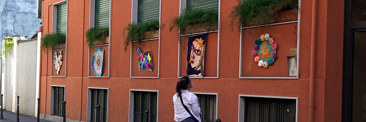 Mostra di lavori a Uncinetto a Lambrate