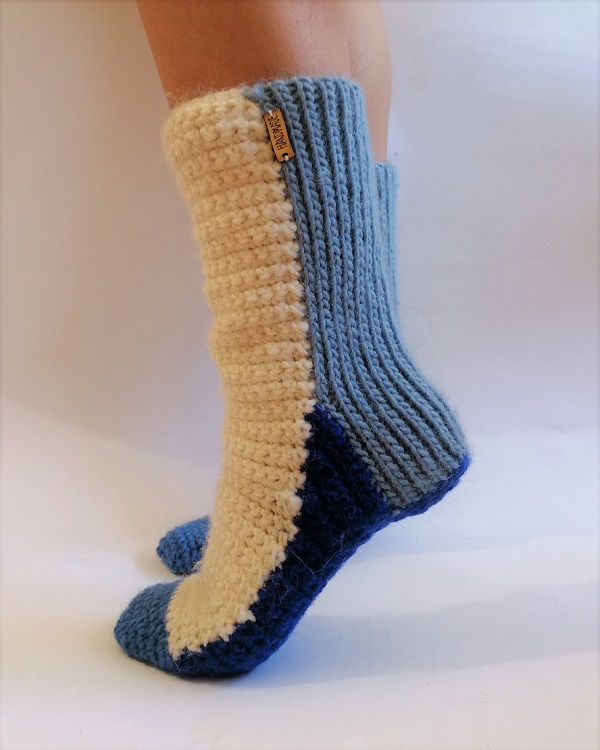 Calzini a uncinetto di WoolayMo