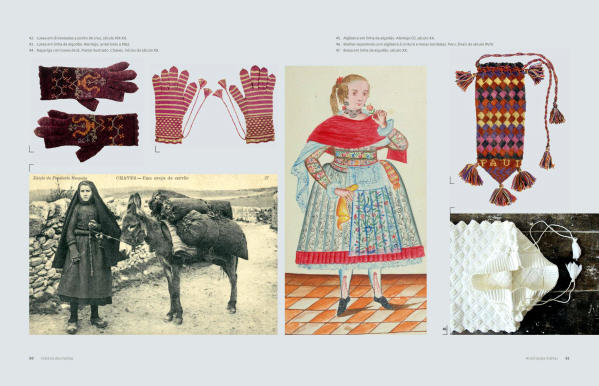 Due pagine di Portuguese Knitting