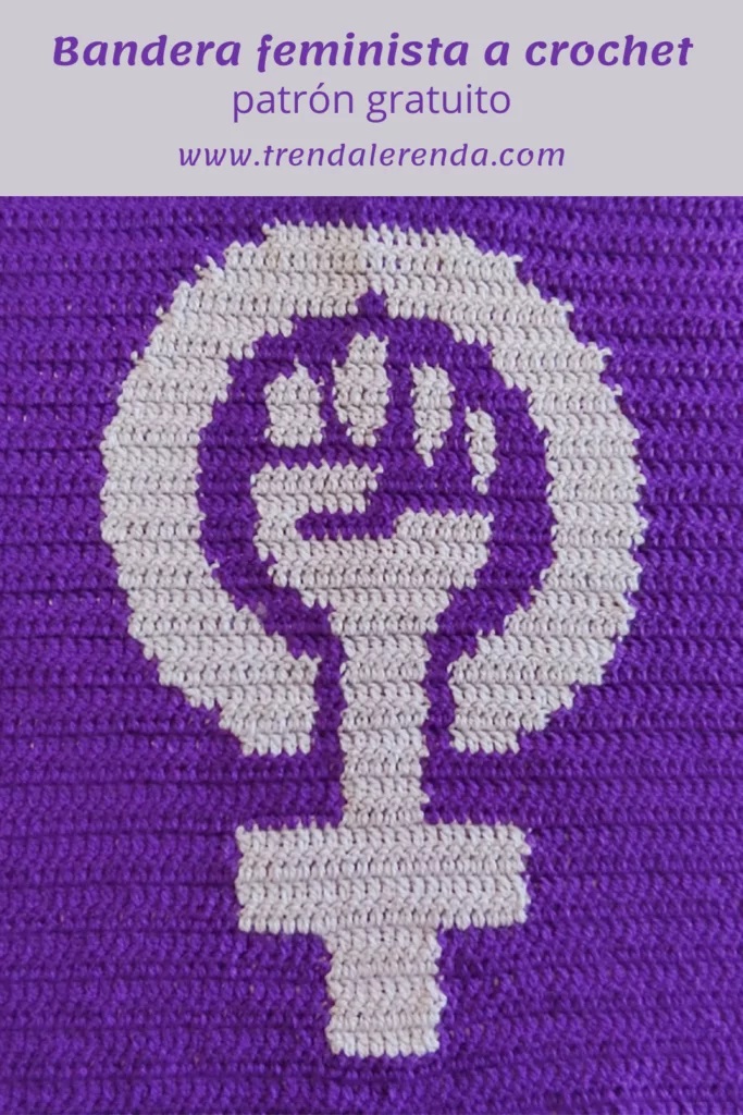 A uncinetto, simbolo femminista