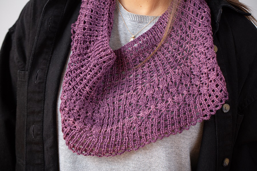 Filigree Cowl, collo a maglia