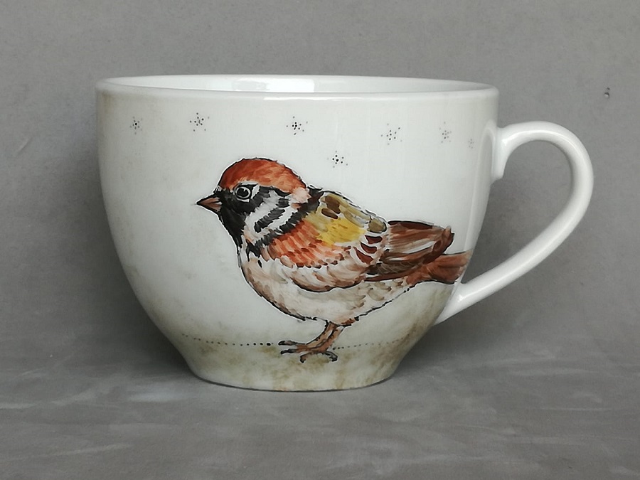 Tazza dipinta da Madrab