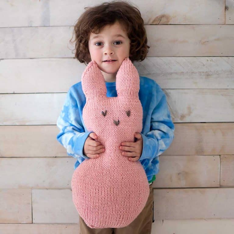 Coniglietto a maglia, di Gina Michele