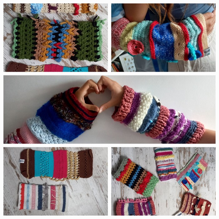 Manicotti sensoriali per l'Alzheimer, l'autismo e il disturbo dell'attenzione. Foto: Asociación de Labores Solidarias de la IAIA