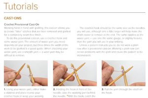 Estratto da Short Row Colorwork Knitting: tutorial