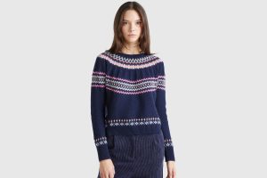 Maglione in stile Lopapeysa di Benetton