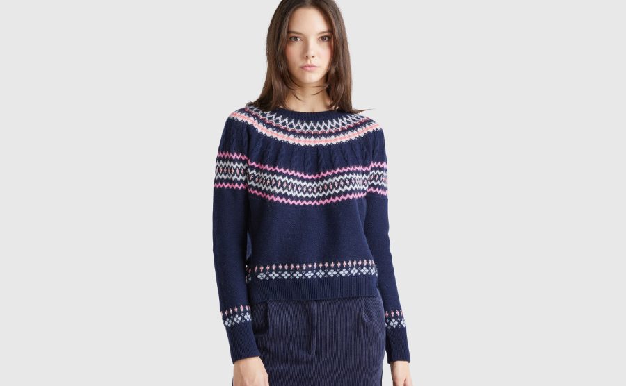 Maglione in stile Lopapeysa di Benetton